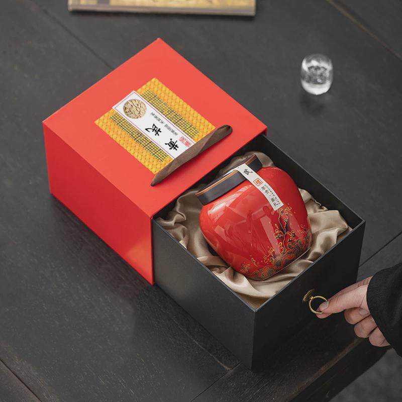 高档黄芪包装空礼盒陶瓷密封罐黄精礼品盒子洲黄芪片包装盒定制,包装,礼品盒,淘宝优惠券,粉丝福利购,淘宝优惠卷