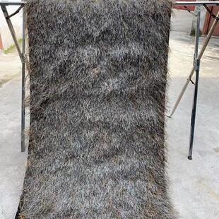 仿真茅草屋顶茅草瓦假稻草凉亭民宿农家乐装饰仿真pe塑料人造地毯