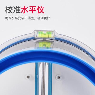 油烟机止逆阀厨房接160/180pvc公共烟道排烟管止回阀