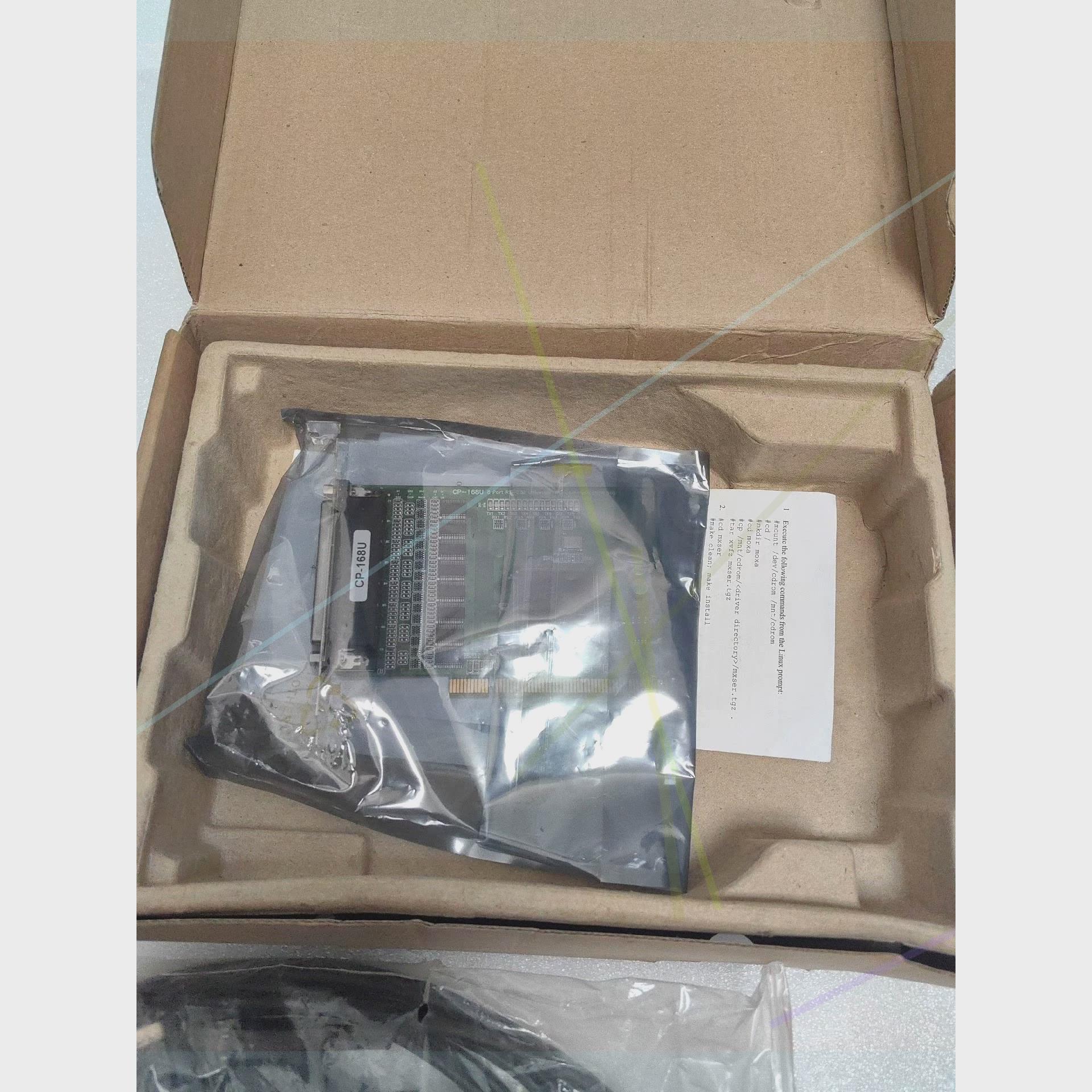 议价MOXA CP-168U  8口多串口卡 RS232 PCI