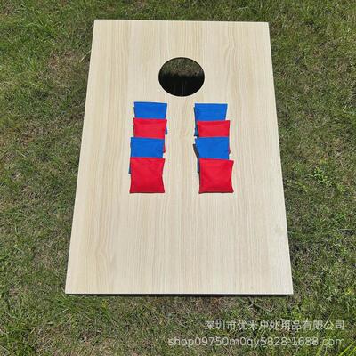 沙包赛事台木制沙包投掷板户外运动玉米洞沙包板学校比赛游戏板