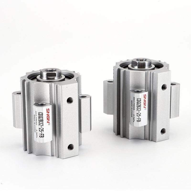 厂家供应气缸cdq2b32-25-fb气缸薄型气动小型规格齐全