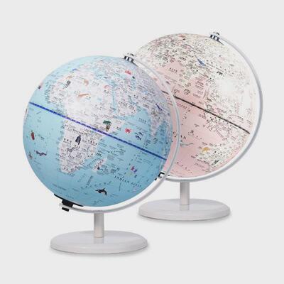 北斗ar智能地球仪中小学生儿童趣味发光家居摆件装饰品地球仪111