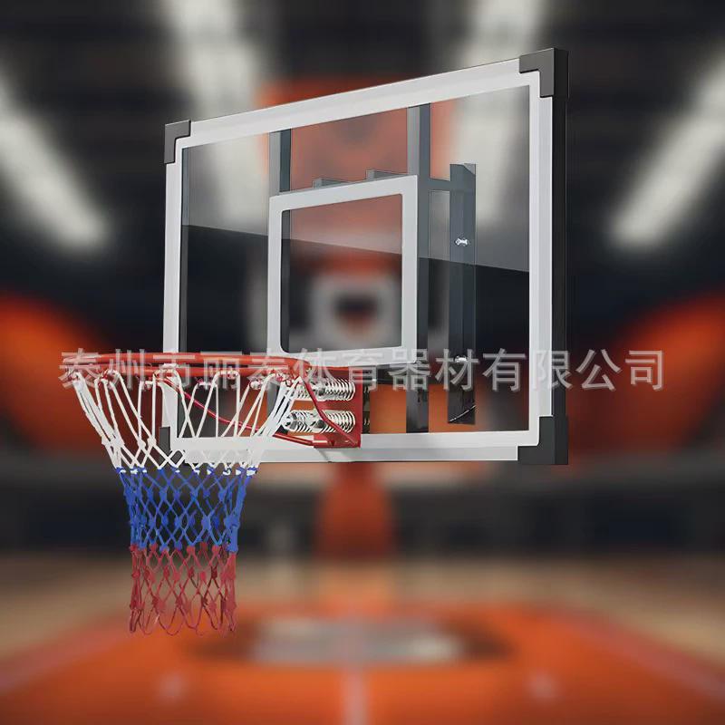 篮球架壁式壁挂式成人家用儿童篮板篮框培训户外电动升降室内挂墙