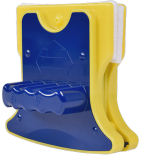 53n诚成双面擦窗器玻璃清洁器单层保洁工具高楼层擦窗户刮窗器家