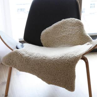 19ek卷花毛纯羊毛毛皮羔羊沙发垫飘窗垫羊毛地毯客厅卧室羊毛