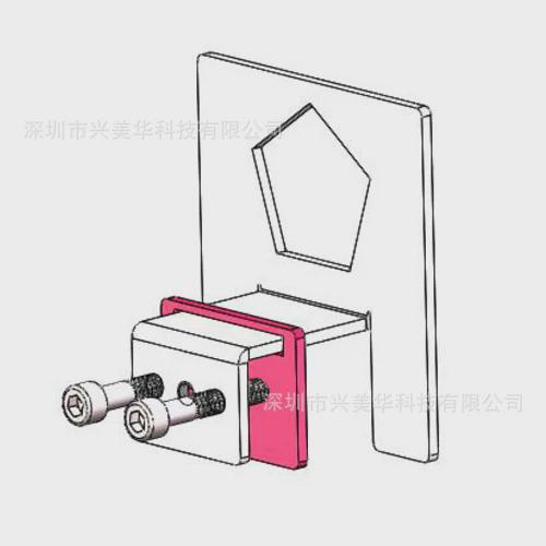 床垫防滑档板金属床架床垫固定器可调床垫滑动金属适用限位器床架