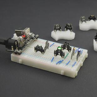 DFRobot出品Breadboard Plugin 面包板实验元件插件 创客套件利器