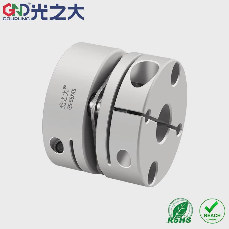 厂家直供光滚珠丝杆膜片联轴器gs大扭矩之大步进马达弹性连轴器