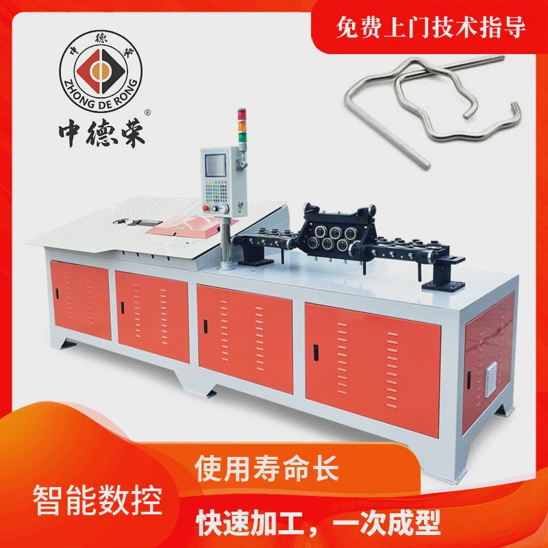 2d线材平面铁线弯线机2d数控折弯机金属线材成型机铁线弯线加工