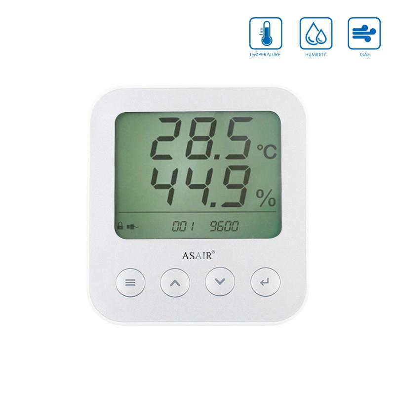 奥松温湿度记录仪变送器传感器工业级壁挂式RS485通信输出AW3485A