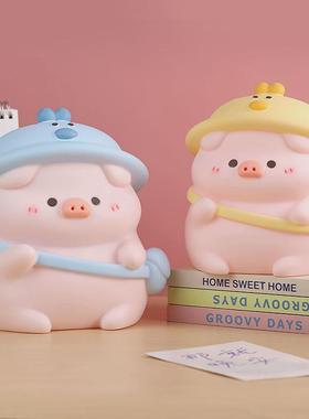 昏睡狗存钱罐可存可取儿童生日礼物创意可爱装饰品储蓄罐只进不出