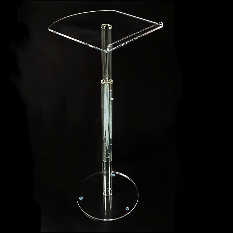 亚克力迎宾台升降讲台演讲台会议多媒体发言讲话司仪主持桌签约台