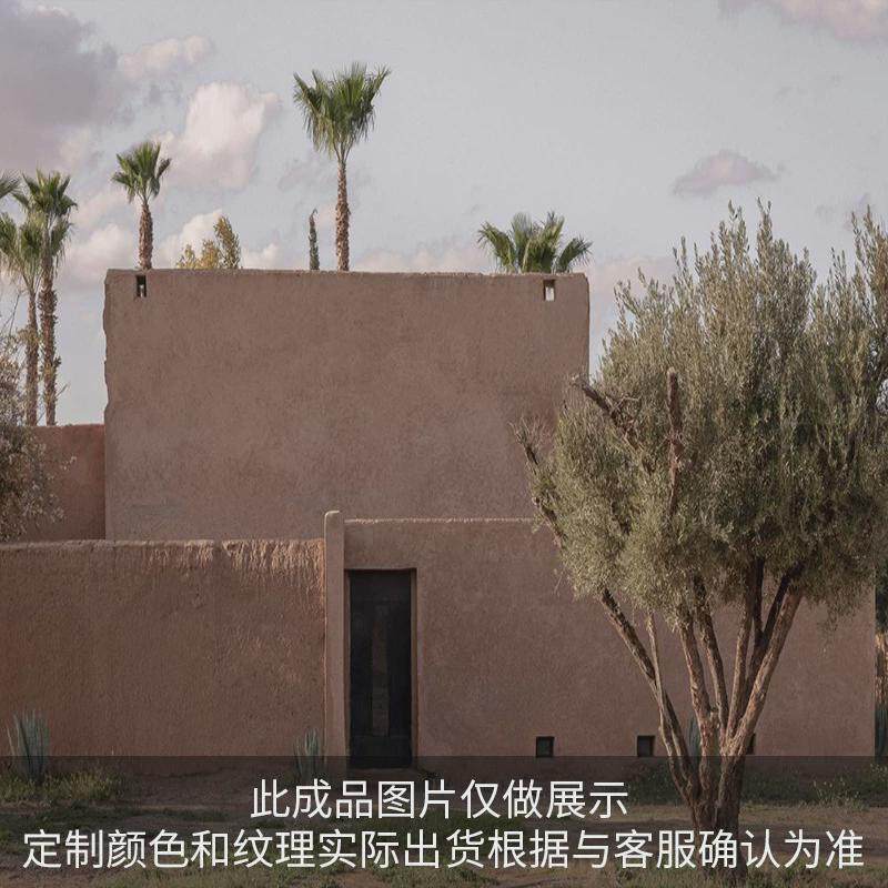 夯土涂料泥墙面漆稻草漆泥巴漆肌理漆艺术涂料仿古夯土墙漆