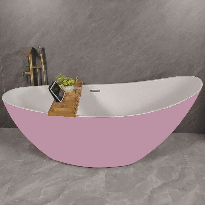 澳日式洁亚克力浴缸一体式宁浴缸家用成人小户型浴缸休闲酒店浴缸