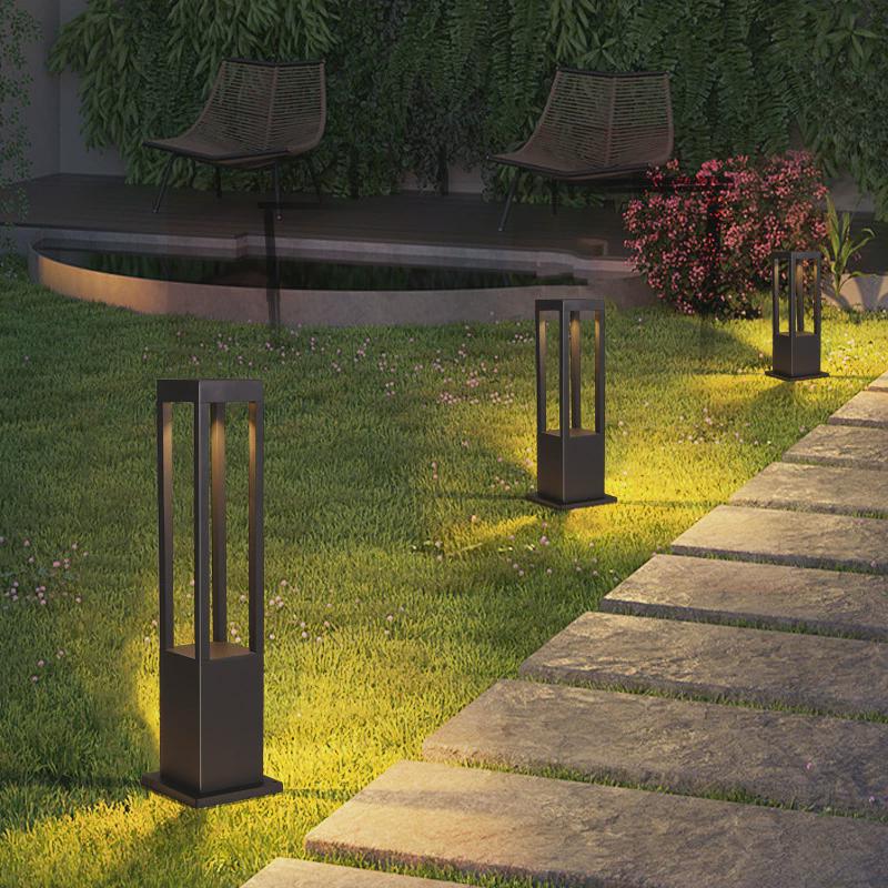 现代户外公园庭院防水草坪灯太阳能多场景景观灯园林设计led