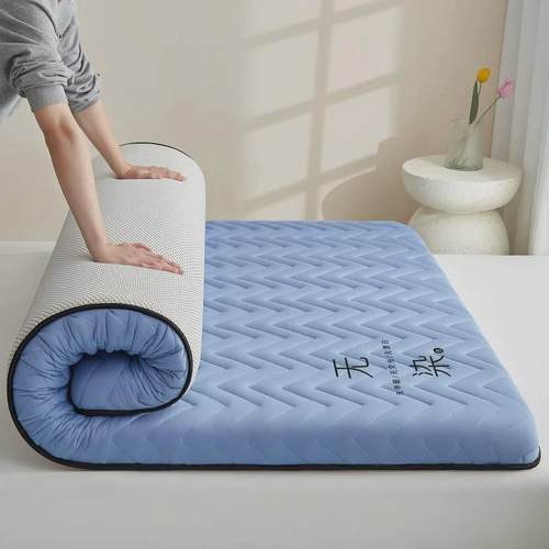 大豆记忆棉乳胶床垫软垫家用床褥学生宿舍单人卧室榻榻米垫子租房