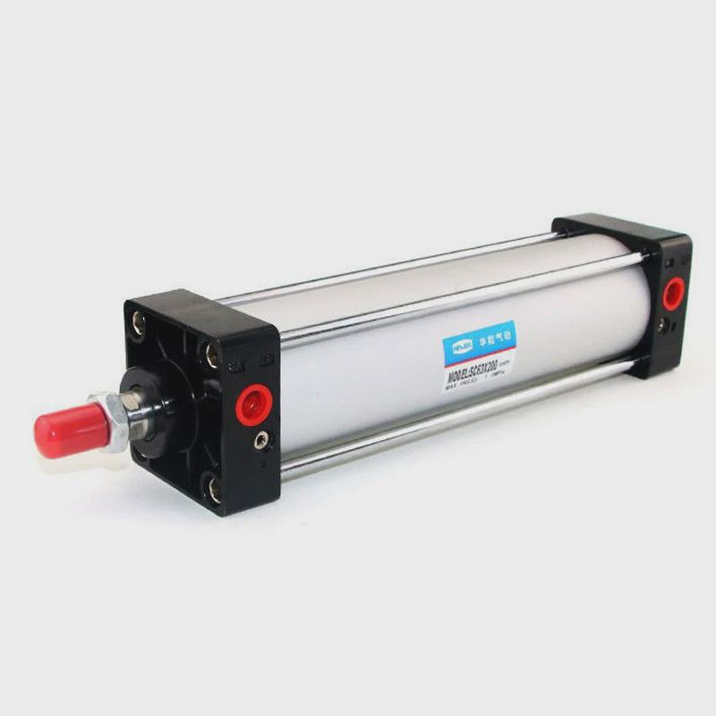 亚德客推力sc63标准气缸大型小型32气缸小型气动气缸长行程加长型