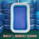 利成大型充气游泳池家用全尺寸后院户外花园充气水池地面方形泳池