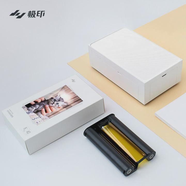 原装极印相纸6寸照片打印机专用原厂热升华相片纸正一盒40张