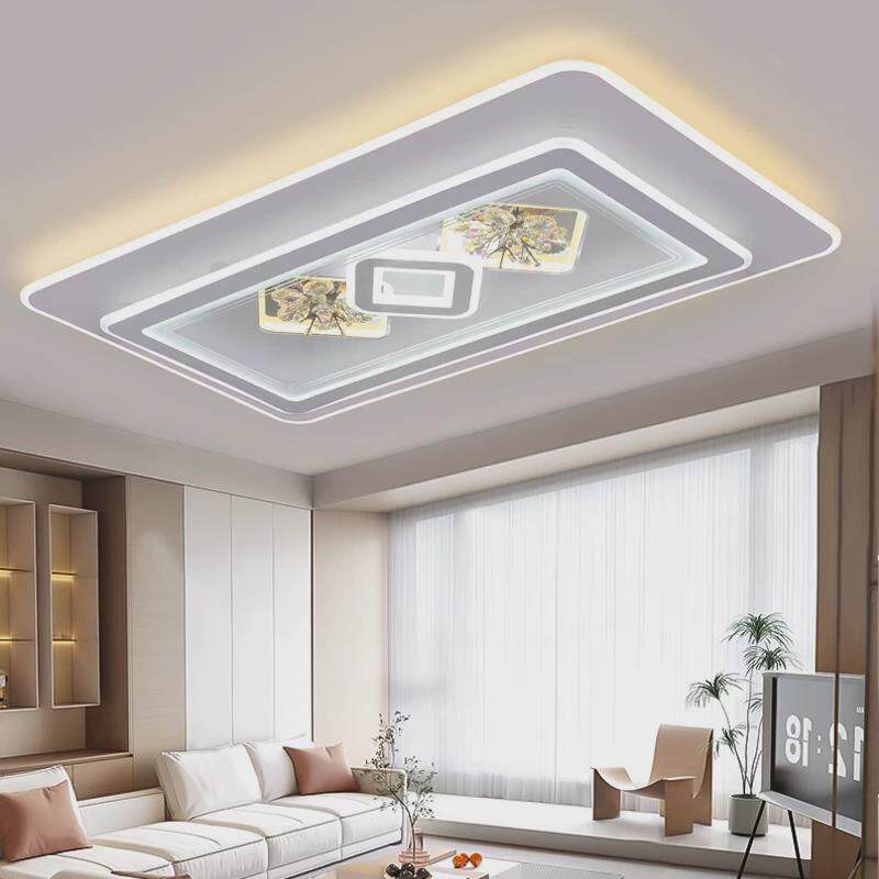 LED高端智能语音现代简约大气家用客厅卧室灯全屋灯具套餐组合灯