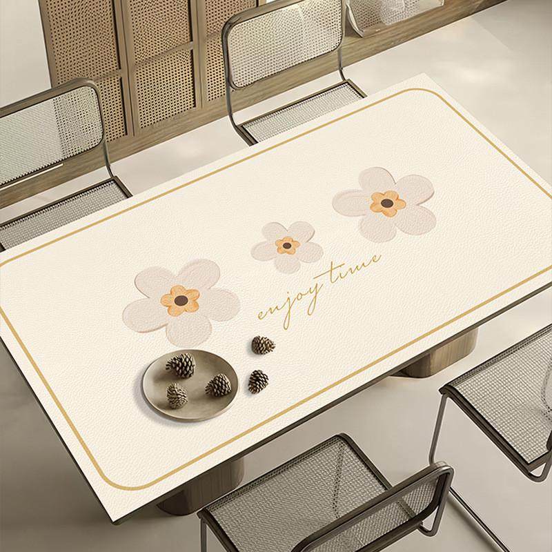 现代简约餐桌垫防水防油桌布防烫隔热PVC免洗桌面保护垫茶几垫,居家布艺,桌布,淘宝优惠券,粉丝福利购,淘宝优惠卷