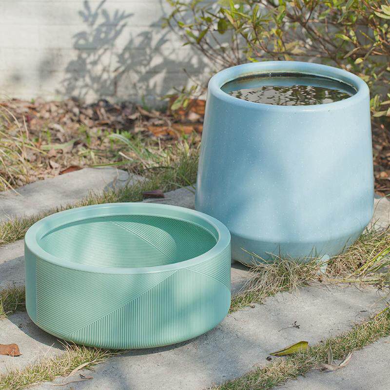 北欧简约诺瓦基盆孔无塑料花盆花盆水培荷花种植盆睡莲碗莲莲花盆,鲜花速递/花卉仿真/绿植园艺,花盆,淘宝优惠券,粉丝福利购,淘宝优惠卷