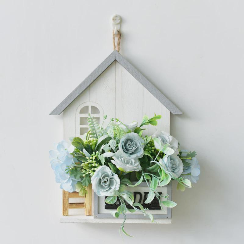 北欧室内房间墙面装饰挂花餐厅店铺墙壁创意墙上挂件客厅壁挂饰品