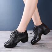 夏季 妈妈鞋 网面老人皮鞋 现代舞广场舞鞋 女 鬼步舞鞋 6618康华舞蹈鞋