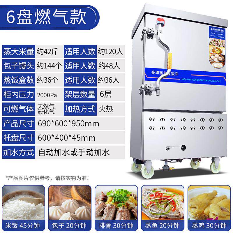 蒸饭柜商用电蒸箱蒸饭食堂小型蒸米饭馒头全自动电能燃气蒸菜饭店,清洗/食品/商业设备,肉制品加工设备,淘宝优惠券,粉丝福利购,淘宝优惠卷