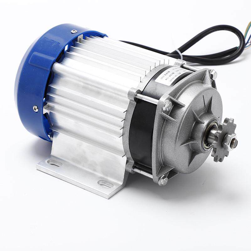 厂家中置购24v/48v/60v800w三轮车改装电机直无刷减速电机