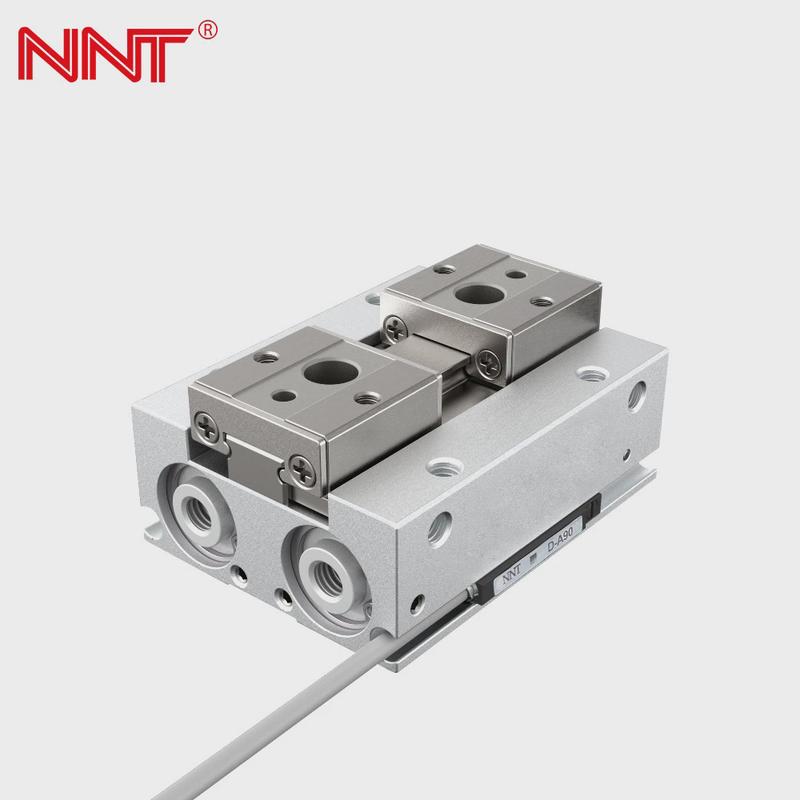 NNT直销机器人夹爪气缸气动气爪MHF2薄型双作用伸缩手指