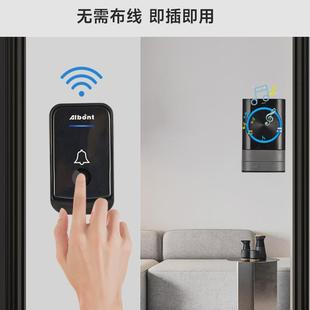 无线门铃家用一拖二超远门铃感应器距离音乐老人遥控程语音呼叫器