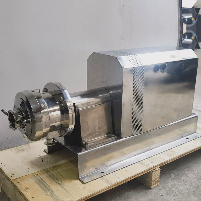 线家用大型研磨粉碎80型管商用式水冷胶体磨不锈钢磨粉机厂家
