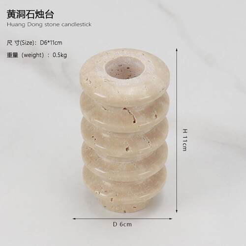 批发大理石烛台创意家用装饰品复古桌面婚庆浪漫烛光晚餐摆件