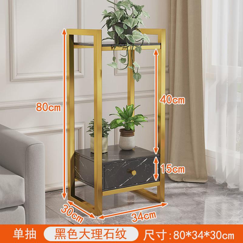 y*不锈钢花架子阳台户外多层置物架客厅落地式铁艺多肉花盆架阶梯