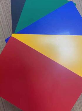 黑色pvc发泡板高密度pvc雪弗板彩色发泡板红黄绿蓝黑色1.2*2.4