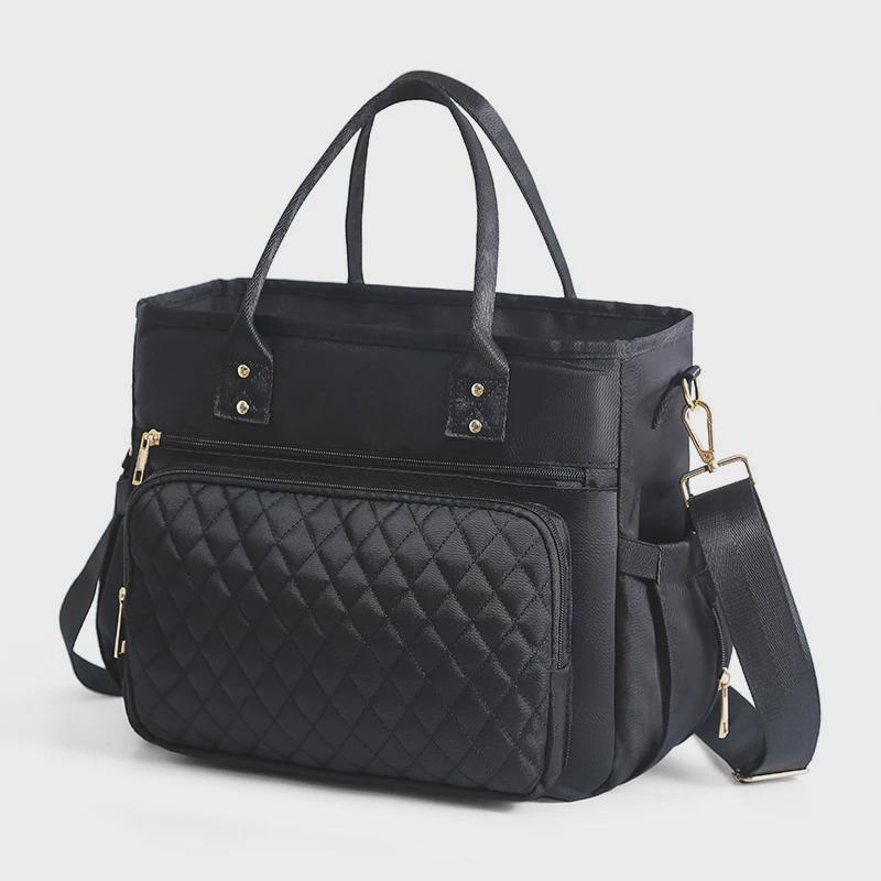 长效多功能妈咪包大容量旅行野餐手提收纳包防水防漏耐磨斜跨保温