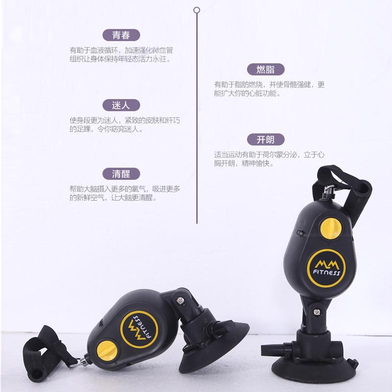 现货绳动拉力器商用背肌训练拉力器家用健身吸盘拉力绳绳动拉力器