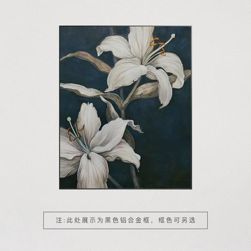 客厅装饰画轻奢大气艺术玄关画高级落地画沙发背景墙挂画卧室喷绘