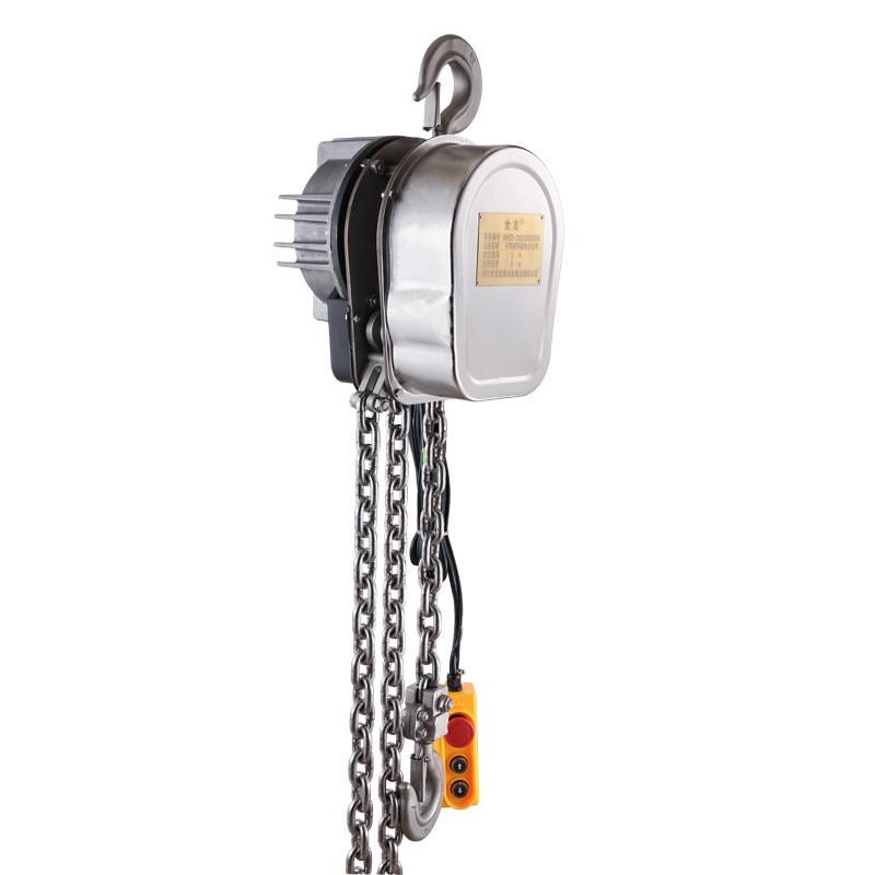 304不锈钢电动葫芦不锈钢环链链条运行式0.5/1/2吨5吨10t起重葫芦