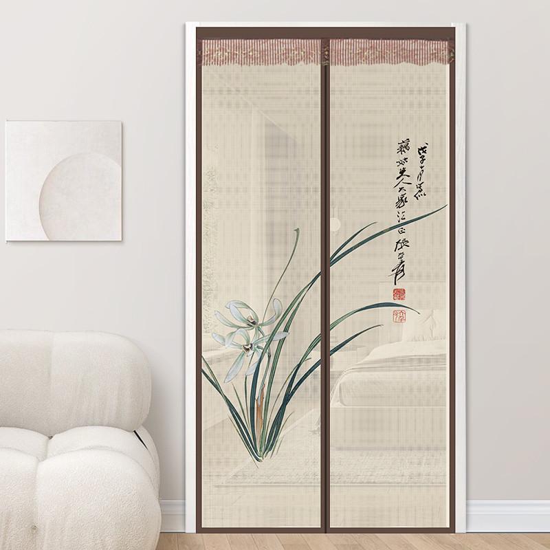 2o6x2024新款防蚊门帘磁性沙门家用纱帘自粘贴夏季防蝇魔术贴磁吸