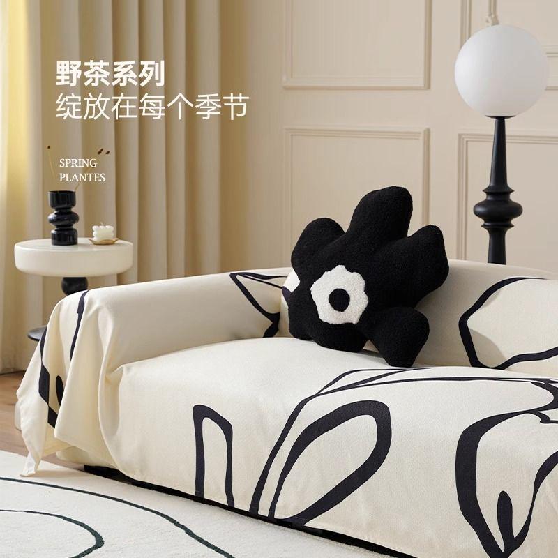 法式复古沙发盖布高级防猫一片式防滑套罩四季通用全包全盖沙发垫