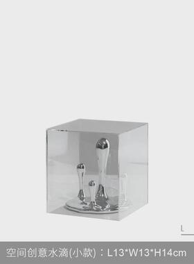 高级现代轻奢极简抽象电视柜酒柜艺术摆件客厅样板房玄关软装饰品