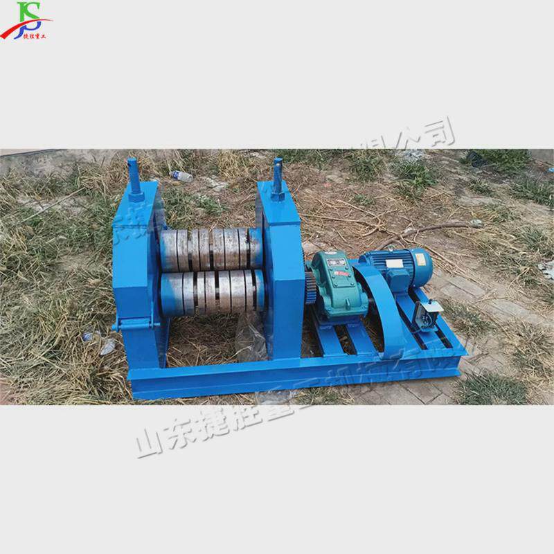 槽钢弯弧卷圆机三辊式槽钢角钢打圈机小型电动液压金属滚圈机