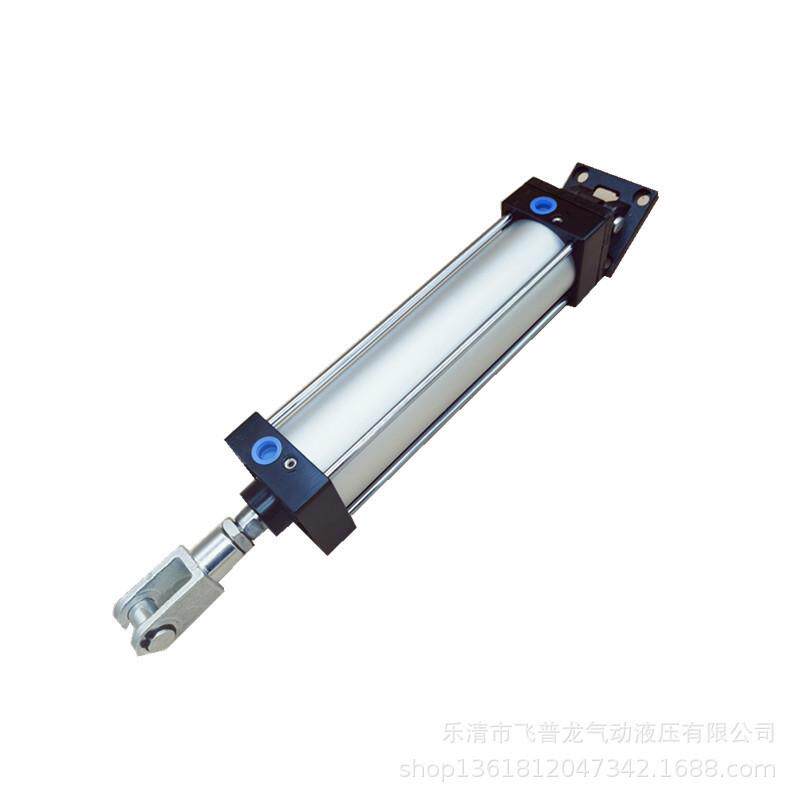 国产拉杆式带安装附件气缸sc100x200-ca-cb-y带双耳座和单耳座