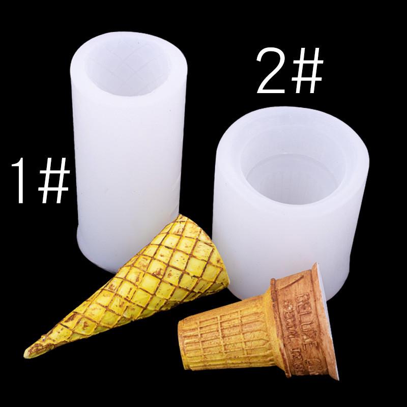 3D Crispy Cone Kitchen Baking Mold Silicone Cake Decorating