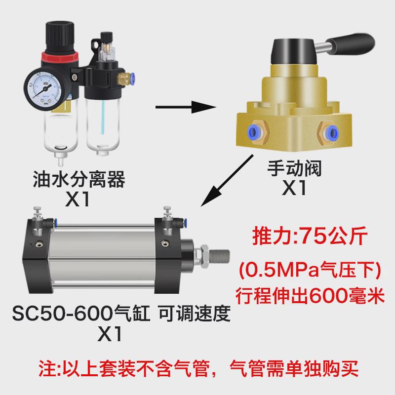 标准气缸大全大推力配件大全SC50/63x50-75-200-250-600-800-00图片
