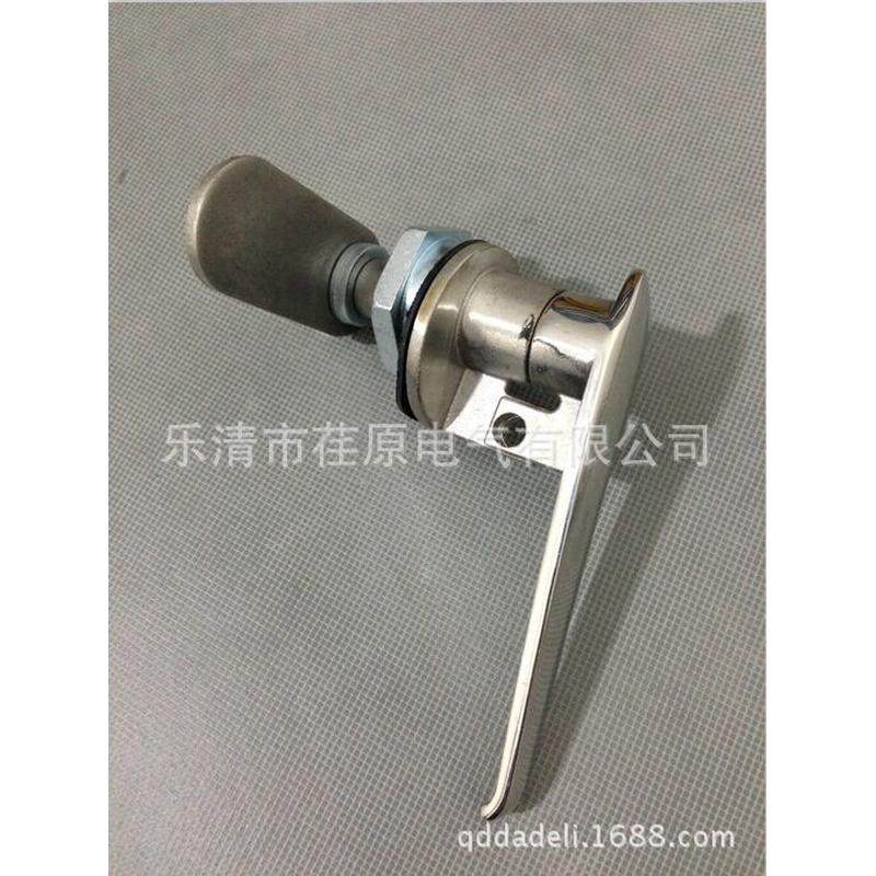 hx024不锈钢把手锁,电柜门锁,配电箱转动门锁,工业机箱机柜锁
