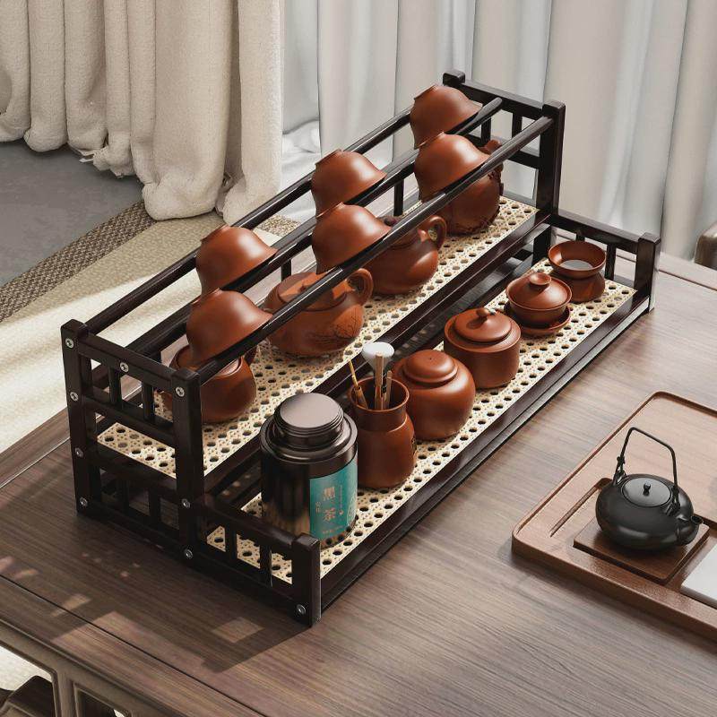 茶杯架子茶室置物架非实木中式桌面博古架茶桌茶叶展示架小型收纳,商业/办公家具,置物架/陈列架/储物架/展示架,淘宝优惠券,粉丝福利购,淘宝优惠卷